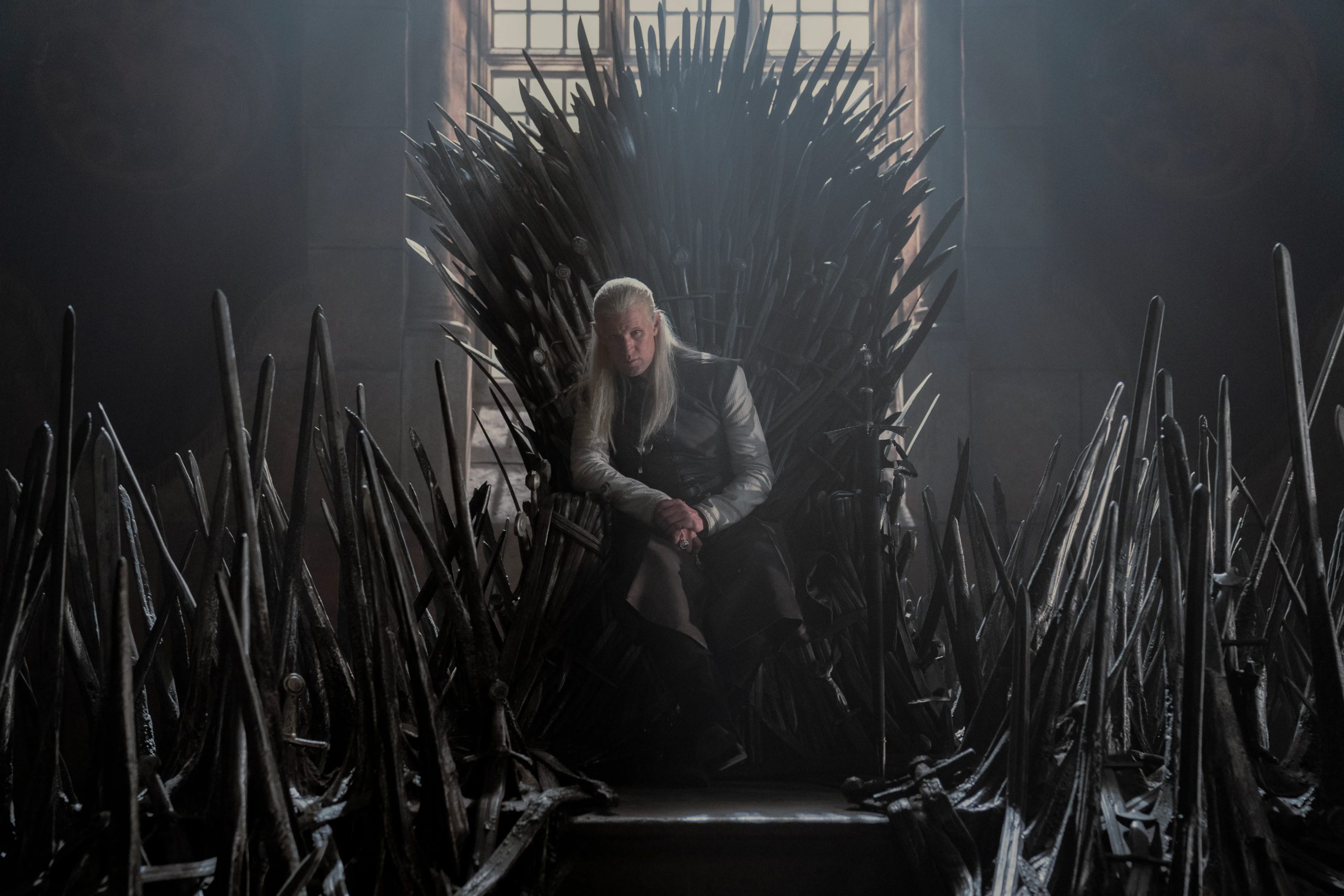  Daemon Targaryen on Throne 