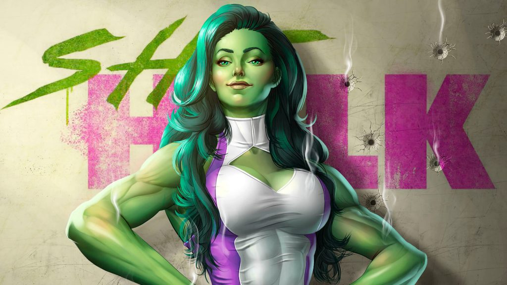 She Hulk Comic Poster